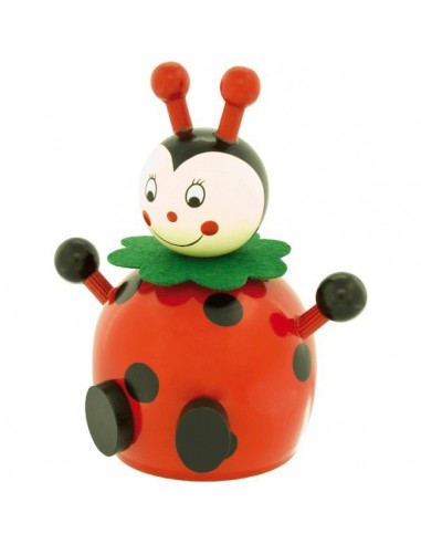 Tirelire enfant coccinelle