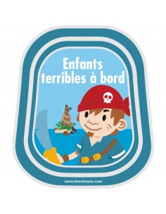 Stickers Bébé à Bord,Bébé à bord Enfants Terribles