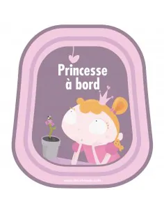 Stickers Bébé à Bord,Bébé à bord Princesse