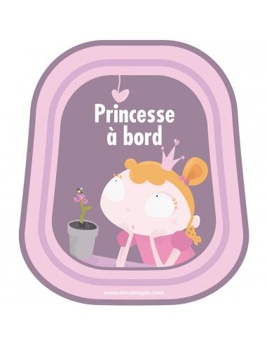 Stickers Bébé à Bord,Bébé à bord Princesse