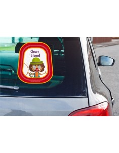 Stickers Bébé à Bord,Bébé à bord: Clown 2