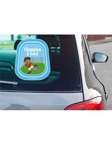 Stickers Bébé à Bord,Bébé à bord: Champion de Foot Stickers Bébé à Bord,Bébé à bord: Champion de Foot