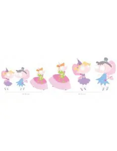 Stickers Fée & Princesse,Stickers Fille: Princesses et Fées