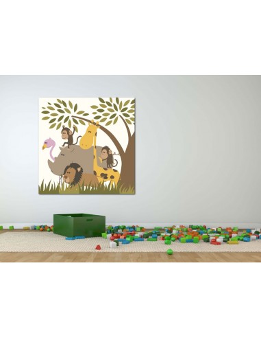 Tableau Bebe Animaux De La Savane Tableau Bebe Animaux De La Savane