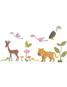 Stickers Jungle & Savane,Stickers enfants: Elements savane