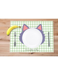 Set de table,Set de table enfant: Loup 2
