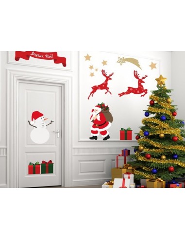 Stickers Noël,Sticker Noël: Planche Déco sapin Stickers Noël,Sticker Noël: Planche Déco sapin