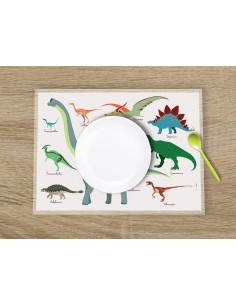 Set de table,Set De Table Enfant: Dinosaures 2