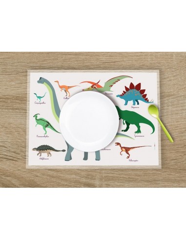 Set De Table Enfant Dinosaures Set De Table Enfant Dinosaures