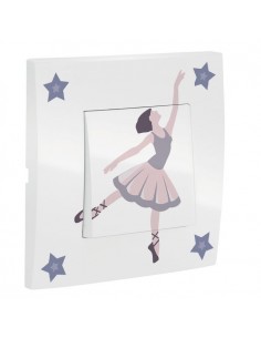 Interrupteur décoré,Interrupteur décoré: Danseuse étoile 2