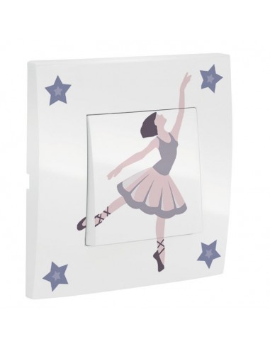 Interrupteur décoré,Interrupteur décoré: Danseuse étoile Interrupteur décoré,Interrupteur décoré: Danseuse étoile
