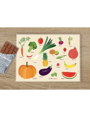 Set de table,Set De Table Enfant: Fruits et légumes Set de table,Set De Table Enfant: Fruits et légumes