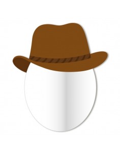 Miroir enfant,Miroir enfant: Tête cowboy