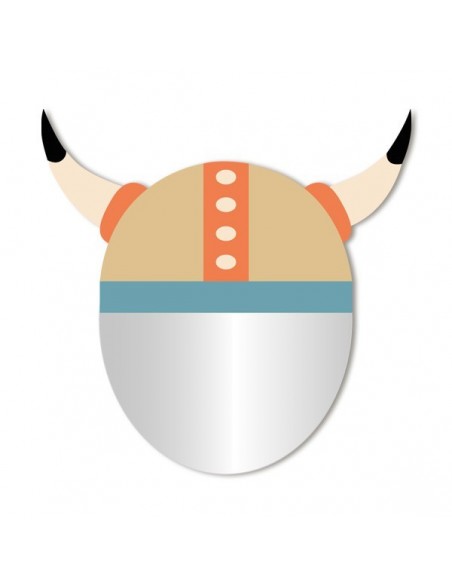 Miroir enfant,Miroir enfant: Tête viking