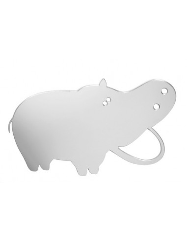 Miroir enfant,Miroir bébé: Hippo de la Savane