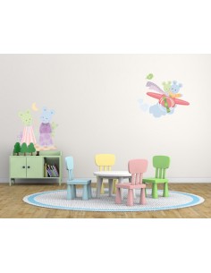 Stickers Nounours Doudous,Sticker bébé: les doudous rêves 2