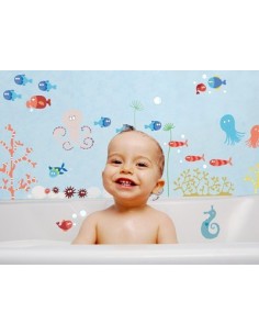 Stickers de la Mer,Stickers de la Mer: Baleine et poissons 2