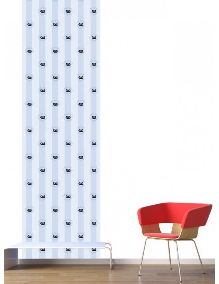 Papier peint enfant: Chat noir