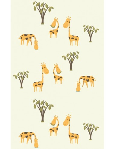 Papier peint enfant,Papier peint enfant: Girafes