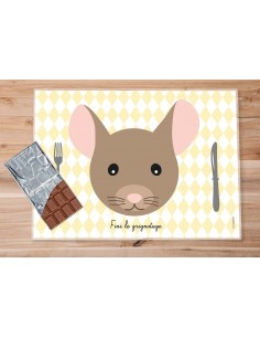 Set de table,Set de Table Enfant: Souris 2
