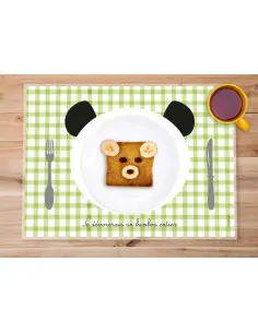 Set de table,Set de Table Enfant: Panda 2