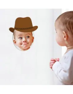 Miroir enfant,Miroir enfant: Tête cowboy 2