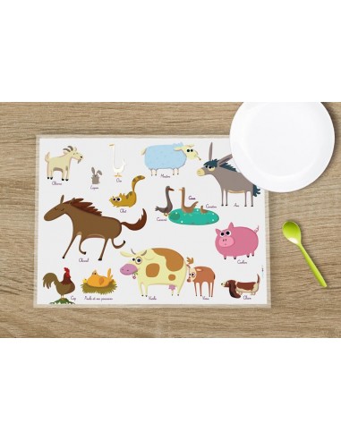 Set de table,Set De Table Enfant: Ferme Set de table,Set De Table Enfant: Ferme