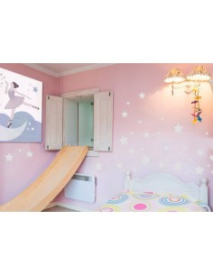 Stickers Graphiques,Stickers muraux: Etoiles argent 2
