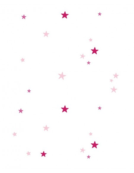 Rideau Enfant Etoiles Roses Rideau Enfant Etoiles Roses
