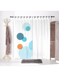 Voilage chambre fille,Voilage Enfant: Ronds Colorés 2