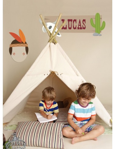 Stickers Prénom,Sticker Prénom: Far West Stickers Prénom,Sticker Prénom: Far West