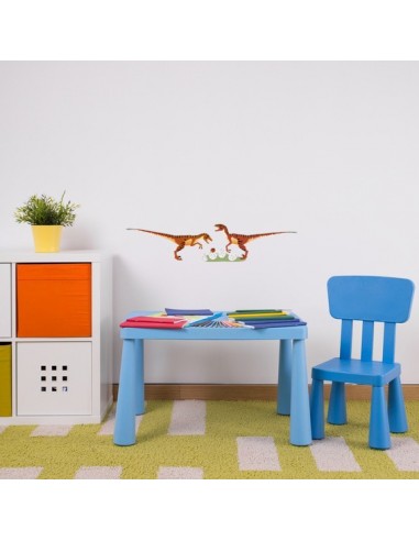 Stickers Dinosaures,Stickers enfant: Vélociraptors et leurs Stickers Dinosaures,Stickers enfant: Vélociraptors et leurs