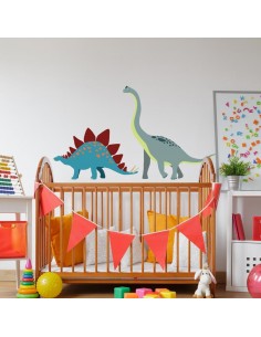 Stickers Dinosaures,Sticker enfant: Brachiosaure 2