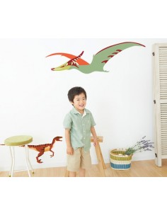 Stickers Dinosaures,Sticker enfant: Vélociraptor 2