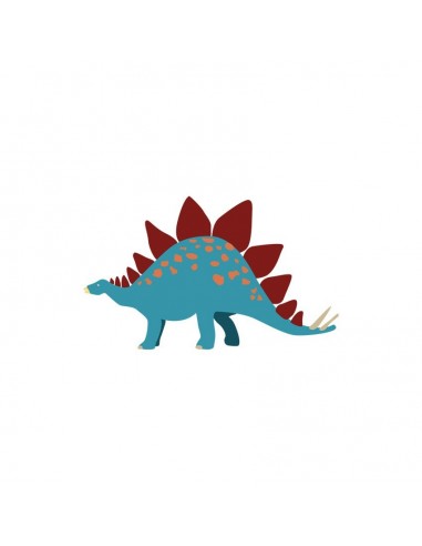 Stickers Dinosaures,Sticker Dinosaures: Stégosaure