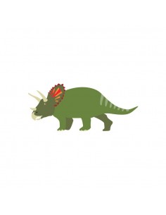 Stickers Dinosaures,Stocker Dinosaures: Tricératops