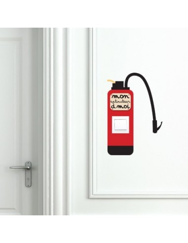 Stickers Prise,sticker pour prise ou interrupteur: extincteur Stickers Prise,sticker pour prise ou interrupteur: extincteur