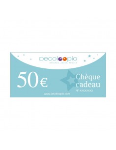 Cartes cadeaux,Chèque cadeau Decoloopio 50€