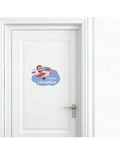 Plaques de porte,Plaque de porte: Aviateur 2