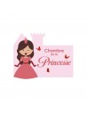 Plaques de porte,Plaque de porte: Princesse