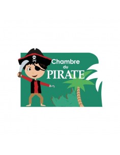 Plaques de porte,Plaque de porte: Pirate