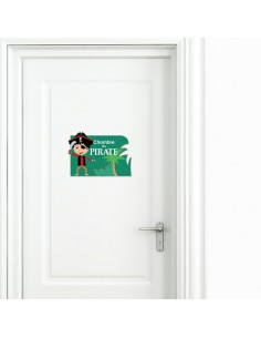 Plaques de porte,Plaque de porte: Pirate 2