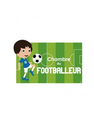 Plaques de porte,Plaque de porte: Footballeur