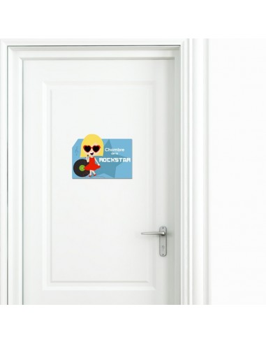 Plaques de porte,Plaque de porte: Rockstar Fille Plaques de porte,Plaque de porte: Rockstar Fille