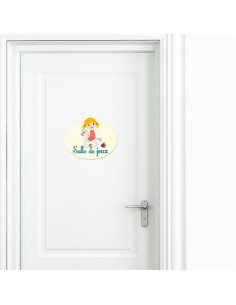 Plaques de porte,Plaque de porte: Salle de jeux fille 2