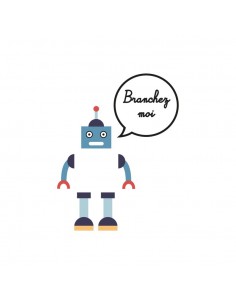 Stickers Prise,Sticker prise ou interrupteur: Robot