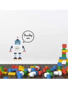 Stickers Prise,Sticker prise ou interrupteur: Robot 2