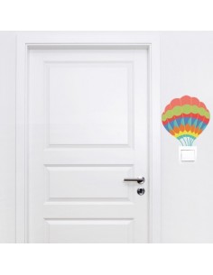 Stickers Prise,Sticker prise ou interrupteur: Montgolfière 2