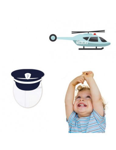 Miroir enfant,Miroir enfant: Tête Policier Miroir enfant,Miroir enfant: Tête Policier