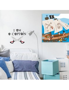 Stickers Pirates,Sticker Sabres: I am a captain 2